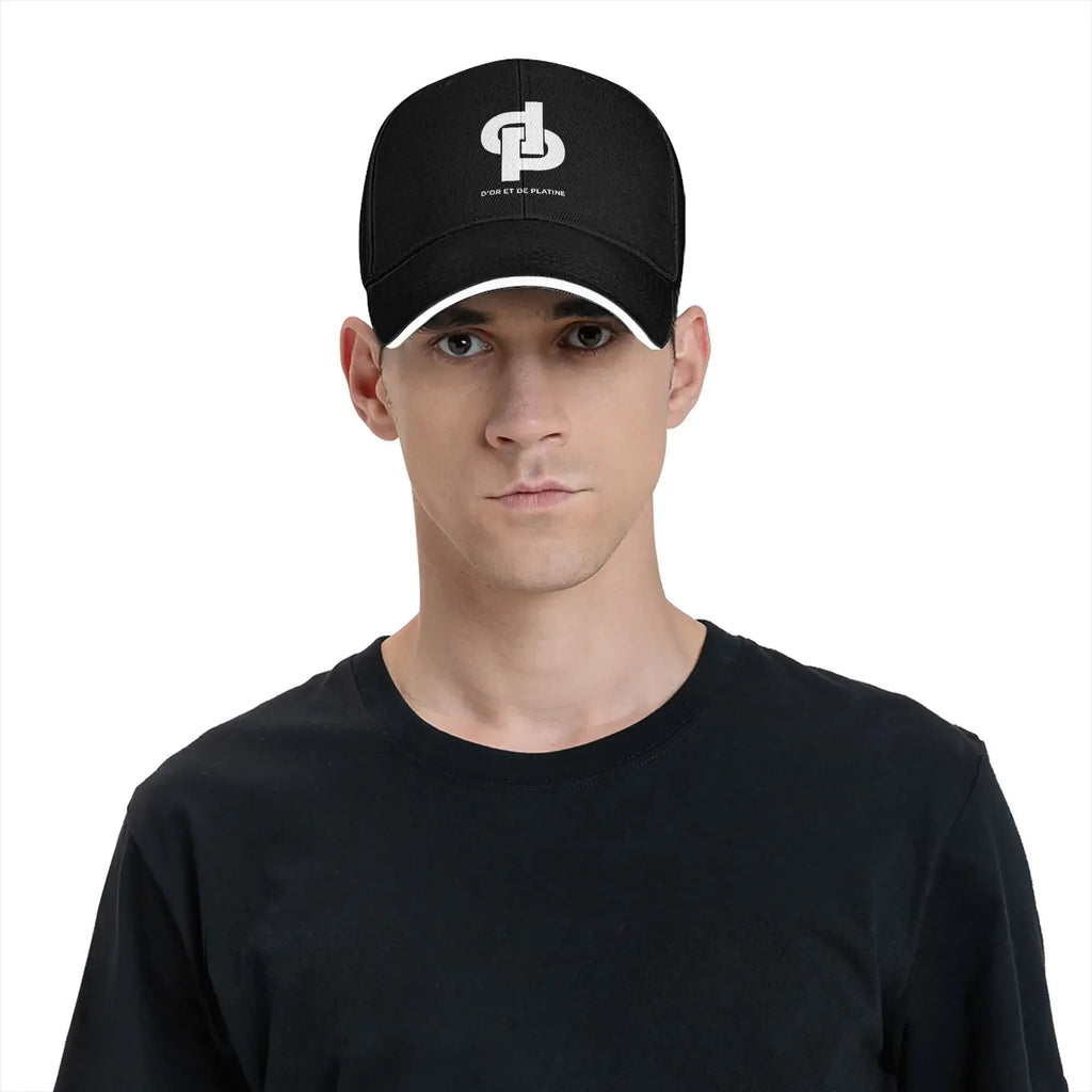Summer Casual Baseball Cap Rapper JuL Kpop Rock Trucker Hat For Men Adult Hot Sale D'or et de platine Fashion Baseball Caps